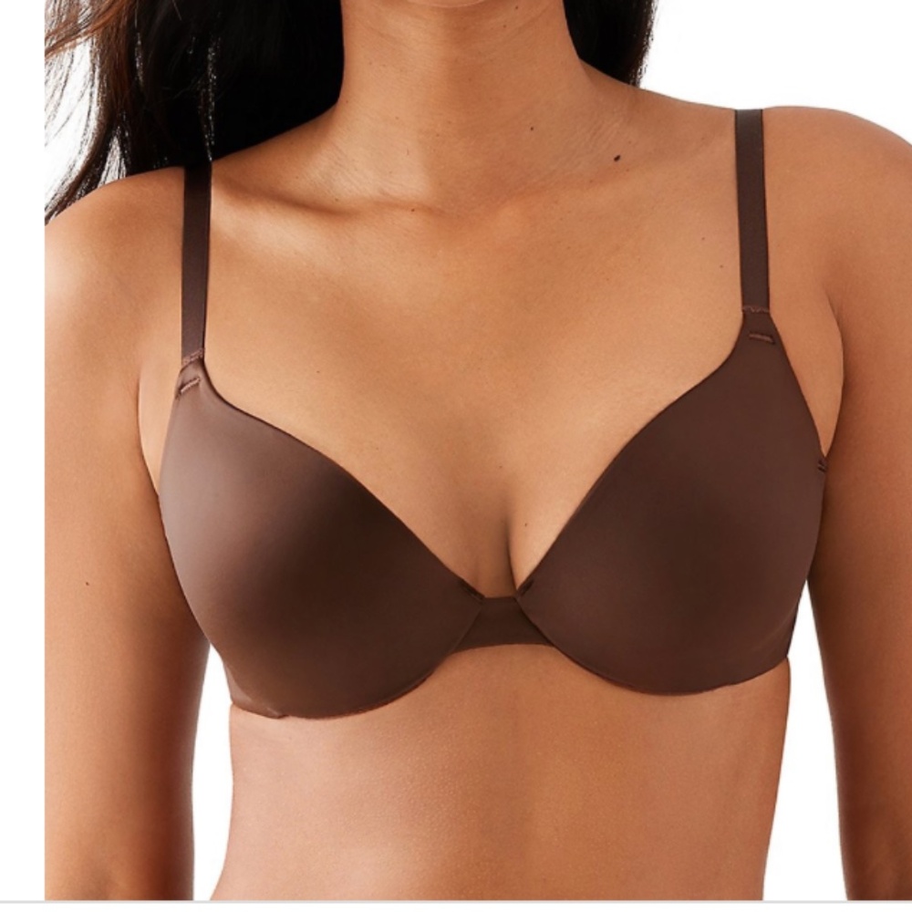 Wacoal Womens Inner Sheen Contour Bra   Size 40DD Brown NWT